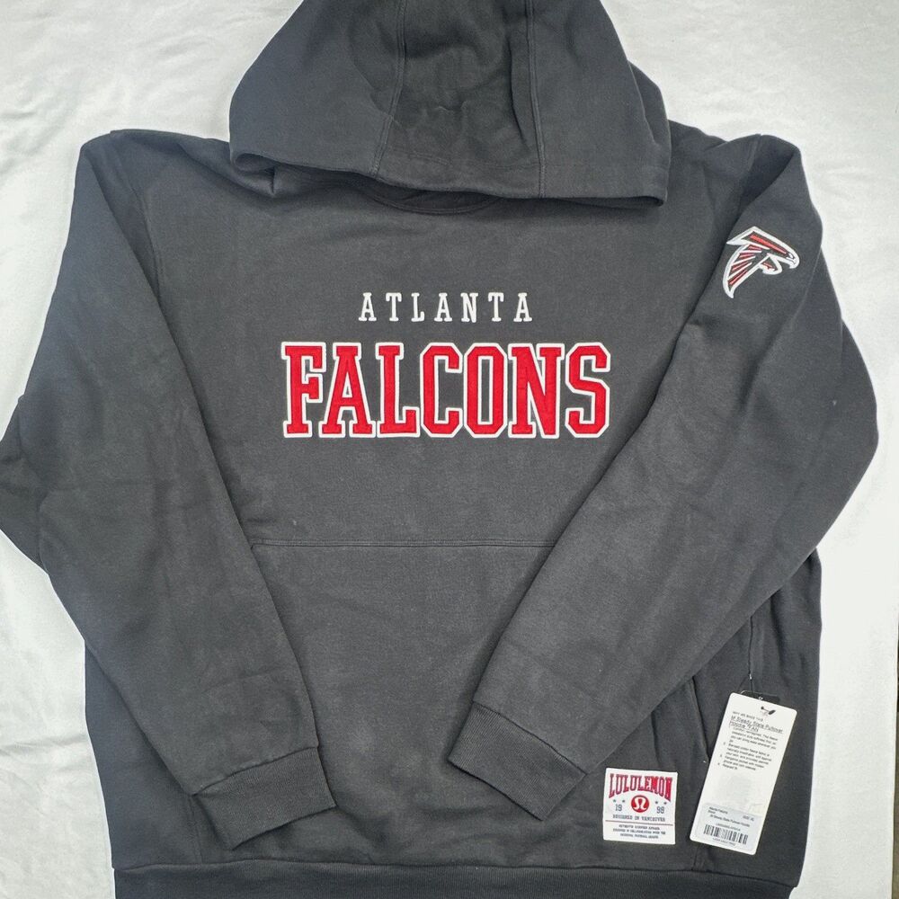 lululemon Atlanta Falcons NFL Pullover Hoodie Black Football Men's Size XL